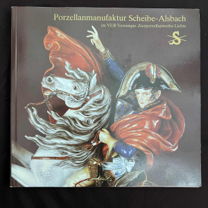 Felix Zeh voor Scheibe-Alsbach “Napoleon en zijn zoon” polychroom porseleinen groep