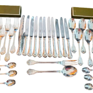Argenterie CHRISTOFLE - 45 couverts collection « Port Royal »