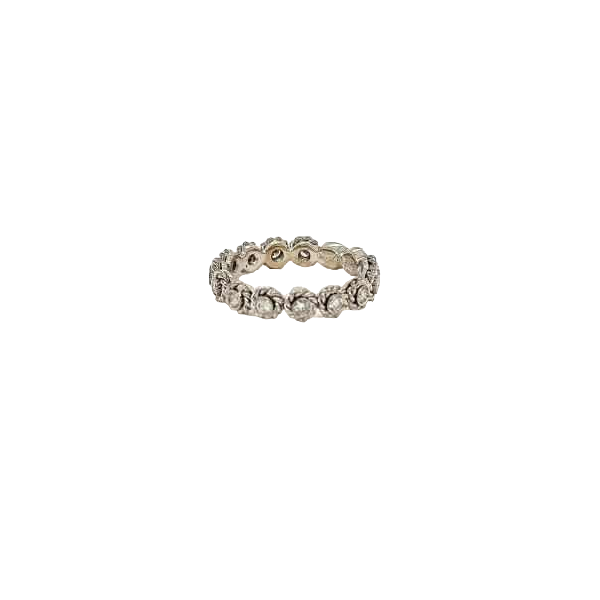 Ring, white gold & diamonds