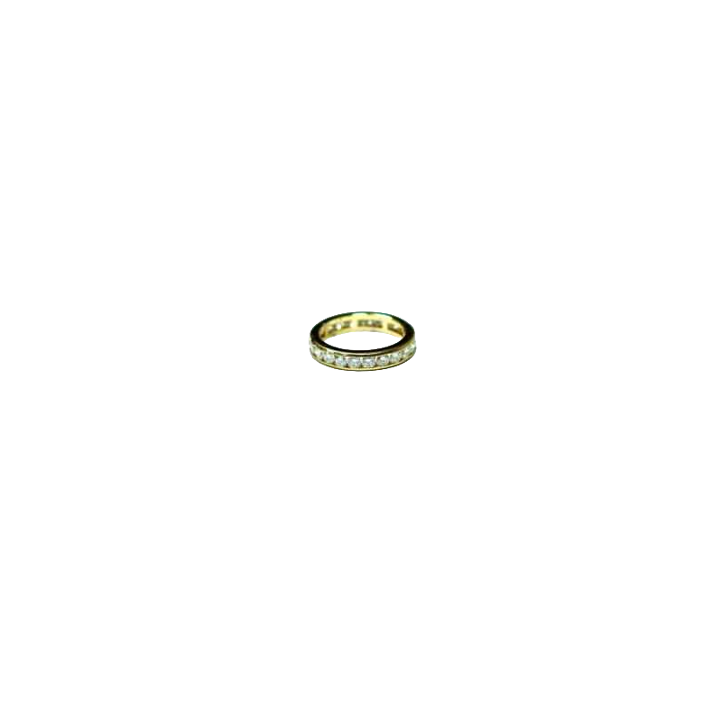 Geelgouden & diamanten ring