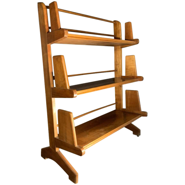 Small Vintage Scandinavian Style Teak Shelf / Bookcase 1950s