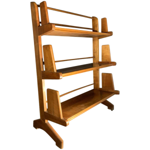 Kleine Vintage Teakhouten Plank / Boekenkast, Scandinavische Stijl, 1950s