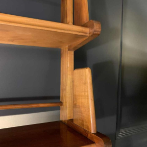 Kleine Vintage Teakhouten Plank / Boekenkast, Scandinavische Stijl, 1950s