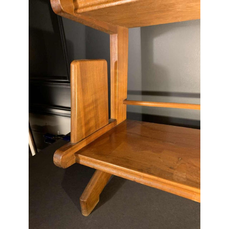 Petite Etagère / Bibliothèque Vintage de Style Scandinave en Teck 1950s