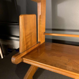 Petite Etagère / Bibliothèque Vintage de Style Scandinave en Teck 1950s