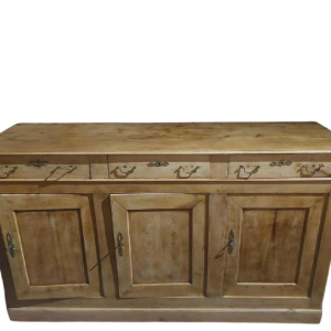 Grand buffet (enfilade) Louis Philippe entièrement restauré, 3 portes 3 tiroirs, 19ème siècle