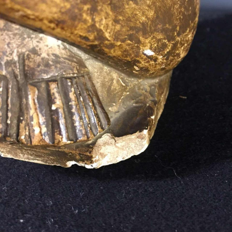 Jean Canneel, PLÃTRE D'ATELIER 1930, Sculpture Art DÃ©co femme nue Cubiste