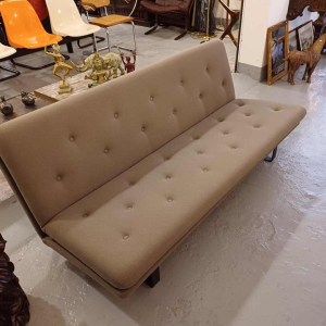 Artifort pour Kho Liang Le, sofa / canapé C684, structure acier laqué & assise tissus, 1968