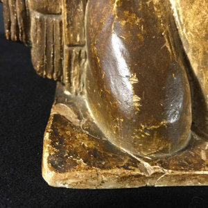 Jean Canneel, WERKPLAATS GIPS 1930, Art Deco sculptuur naakt kubistische vrouw