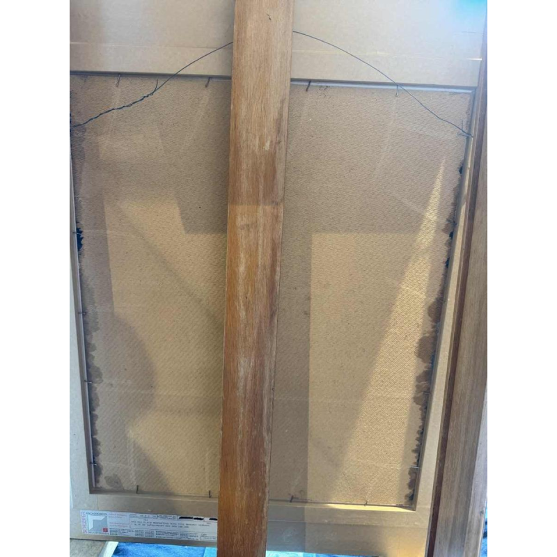 Danielle MOLINA “Summer landscape with donkeys“ oil on panel