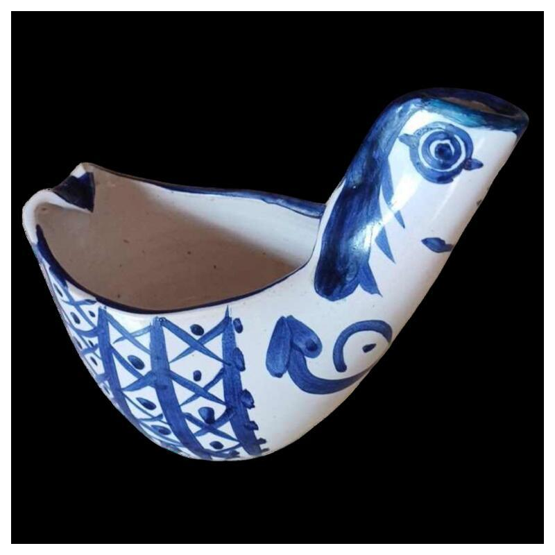 Pablo Picasso Madoura edition sujet poule 1954, keramische kan / schenker