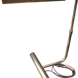 Christian Liaigre, bureaulamp van verguld metaal, ca 1990