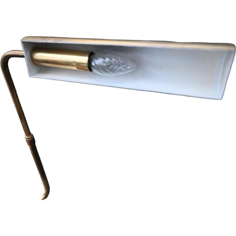 Christian Liaigre, lampe de bureau en métal doré, ca 1990