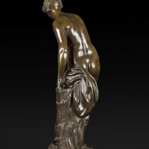 Étienne-Maurice Falconet « La Nymphe prenant son bain », sculpture en bronze, 1757
