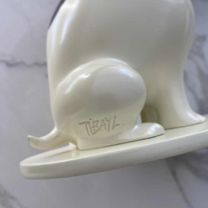 Contemporary "Toto" sculpture by Laszlo Tibay