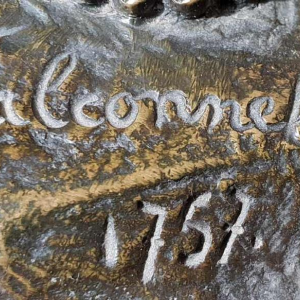 Étienne-Maurice Falconet "La Nymphe prenant son bain", bronze sculpture, 1757