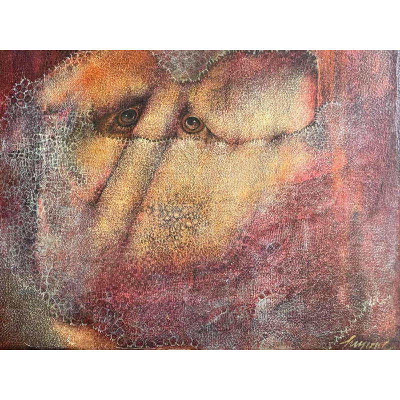 Simone TOUSSAINT olieverfschilderij op doek