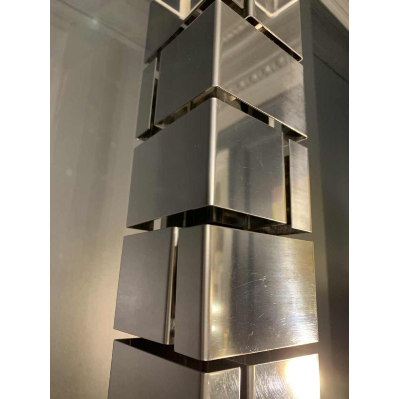 CURTIS JERÉ, Building / Skyscraper Brutalistische vloerlamp sculptuur, 1960s