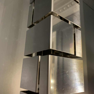 CURTIS JERÃ, Building / Skyscraper Lampadaire / Lampe sculpture Brutaliste, 1960