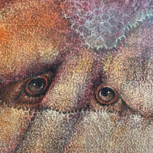 Simone TOUSSAINT olieverfschilderij op doek