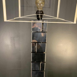 CURTIS JERÃ, Building / Skyscraper Lampadaire / Lampe sculpture Brutaliste, 1960