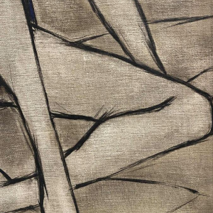 Francis Verlinden, tableau " femme bleue ", huile sur toile date´e de 1977