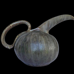 Marcellus Aubry, salt stoneware sculpture jug, Bouffioulx 20th c