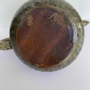 Marcellus Aubry, cruche sculpture en grès salé, Bouffioulx XXe s