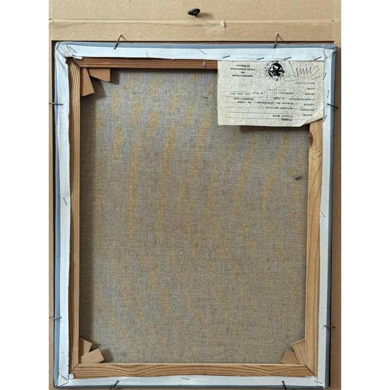 René ZIMMER “Landschape van Gaume“ schilderij olieverf op doek