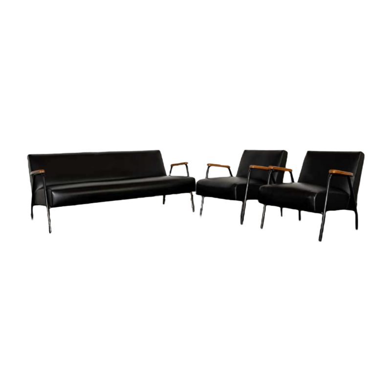 Rio lounge set by Pierre Guariche for Meurop, 1960