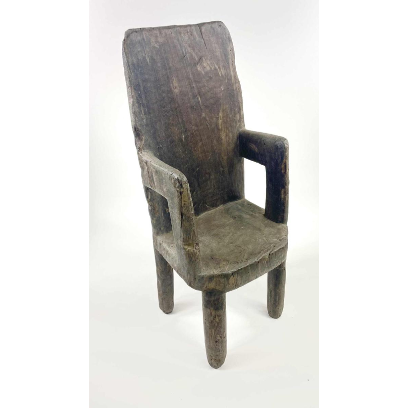 Chaise traditionelle Naga, Nagaland, Inde