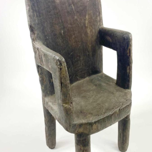 Chaise traditionelle Naga, Nagaland, Inde