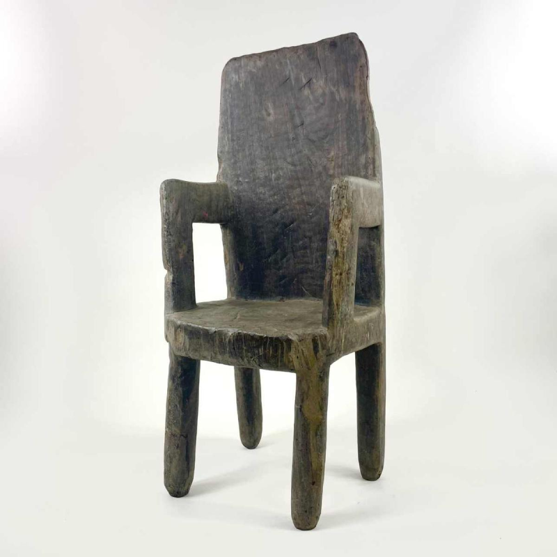 Traditional Naga chair, Nagaland, India