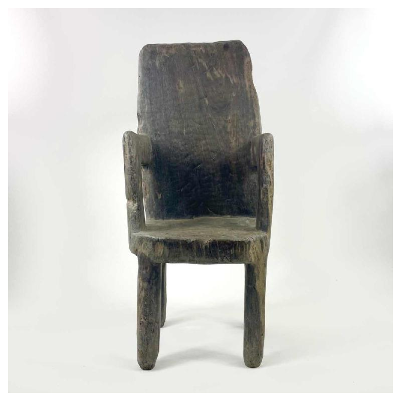 Chaise traditionelle Naga, Nagaland, Inde