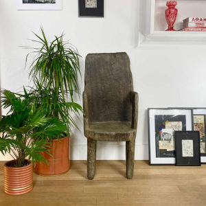 Traditional Naga chair, Nagaland, India