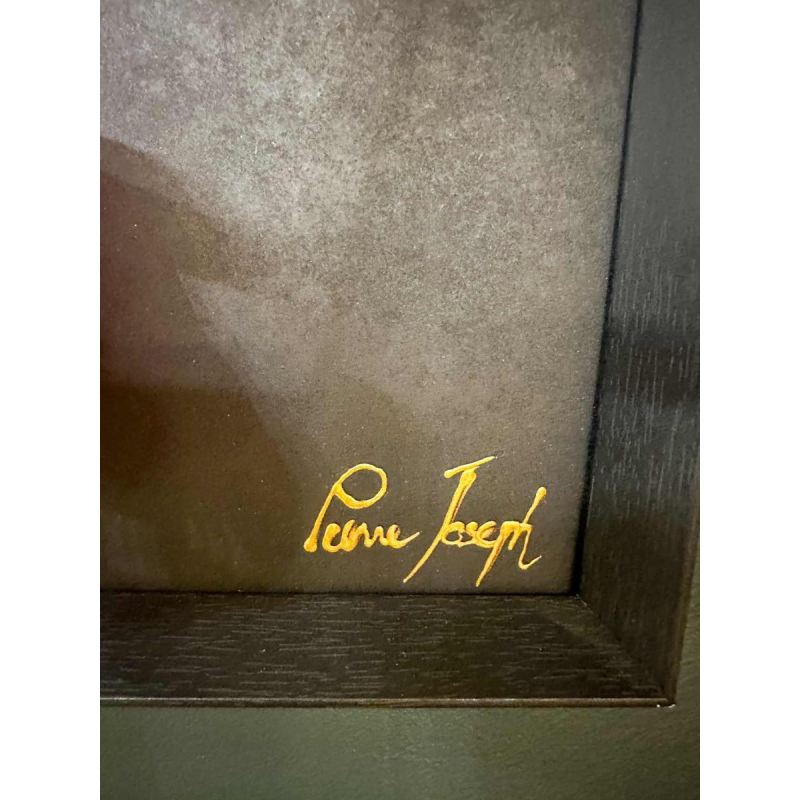 Pierre Joseph schilderij / beeldhouwwerk “Rode jongen“ 21e eeuw