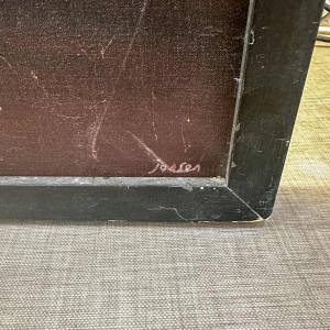 Marc Janson, oil on canvas ‘The Voice of the Springs...’ fantastic painting from 1976