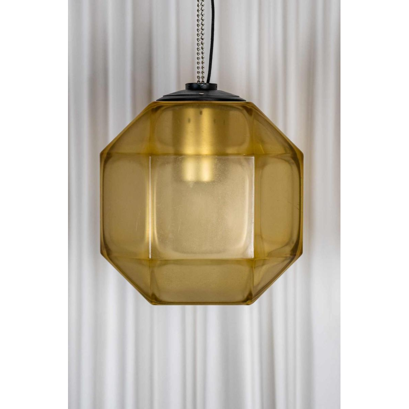 Plexiglas industral pendant light / floor lamp, ca 1960