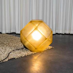 Suspension lumineuse / lampe à poser industrielle en Plexiglass, ca 1960