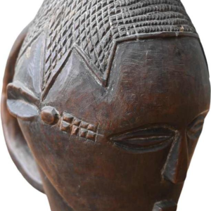 Afrikaanse houten palmwijn beker Koninkrijk Kuba, DR Congo