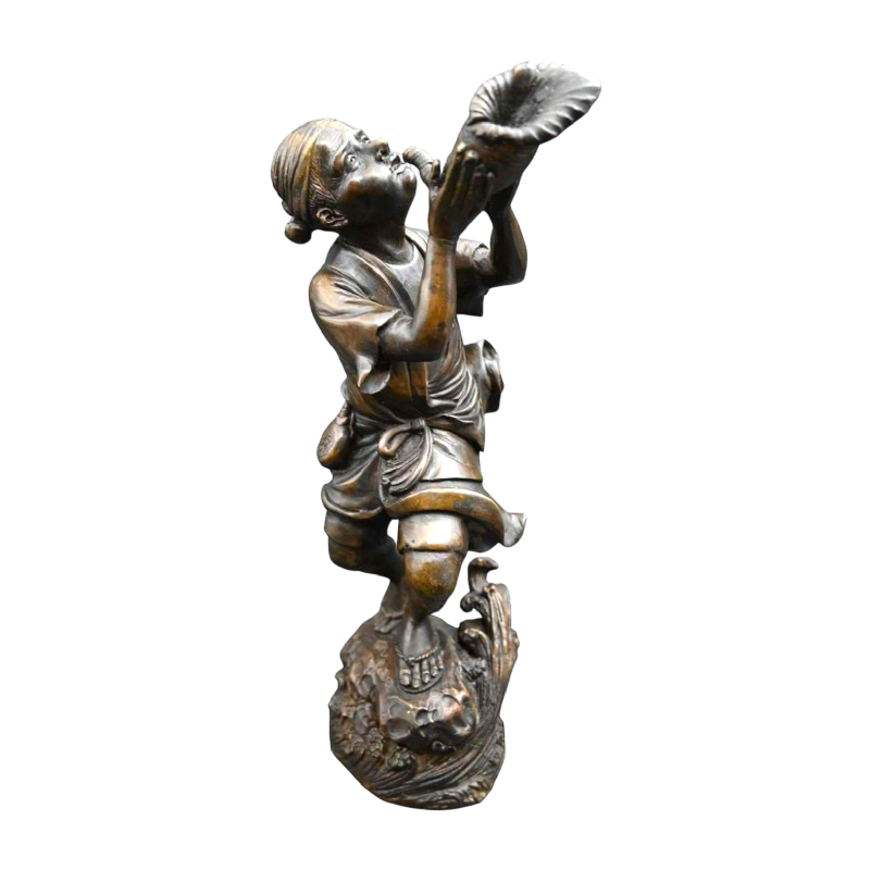 Okimono Japonais - sculpture en Bronze, ère Edo