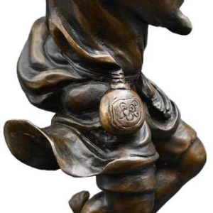 Okimono Japonais - sculpture en Bronze, ère Edo