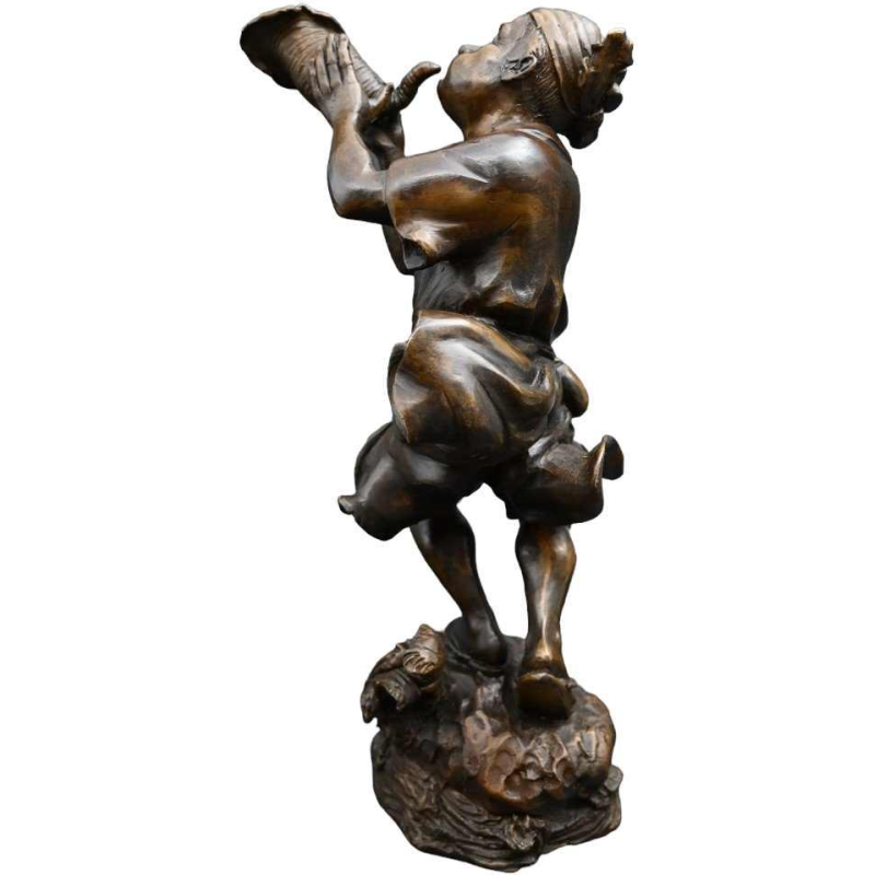 Okimono Japonais - sculpture en Bronze, ère Edo