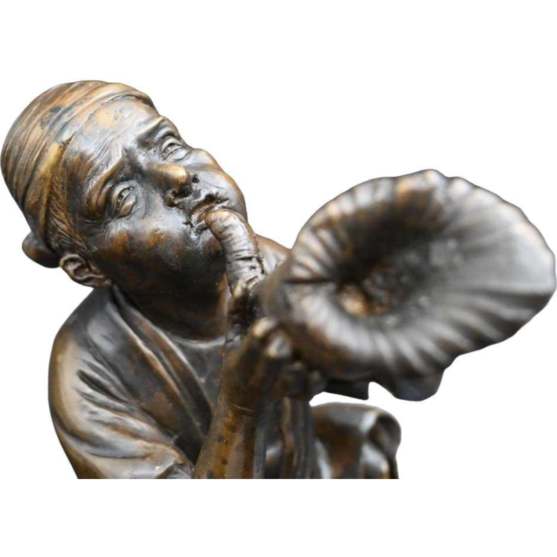 Japanse Okimono - Bronzen sculptuur, Edo-periode