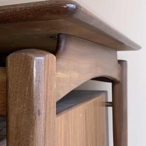 Peter Lovig Nielsen (attributed), Danish Scandinavian Design Teak Desk, 1960s