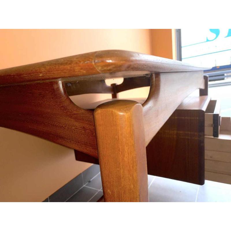 Peter Lovig Nielsen (attribué) Bureau Vintage Design Scandinave Danois Teck 1960