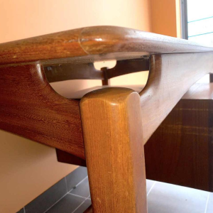 Peter Lovig Nielsen (attributed), Danish Scandinavian Design Teak Desk, 1960s