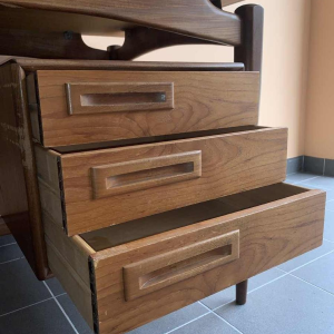 Peter Lovig Nielsen (attributed), Danish Scandinavian Design Teak Desk, 1960s