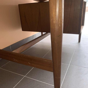 Peter Lovig Nielsen (attributed), Danish Scandinavian Design Teak Desk, 1960s