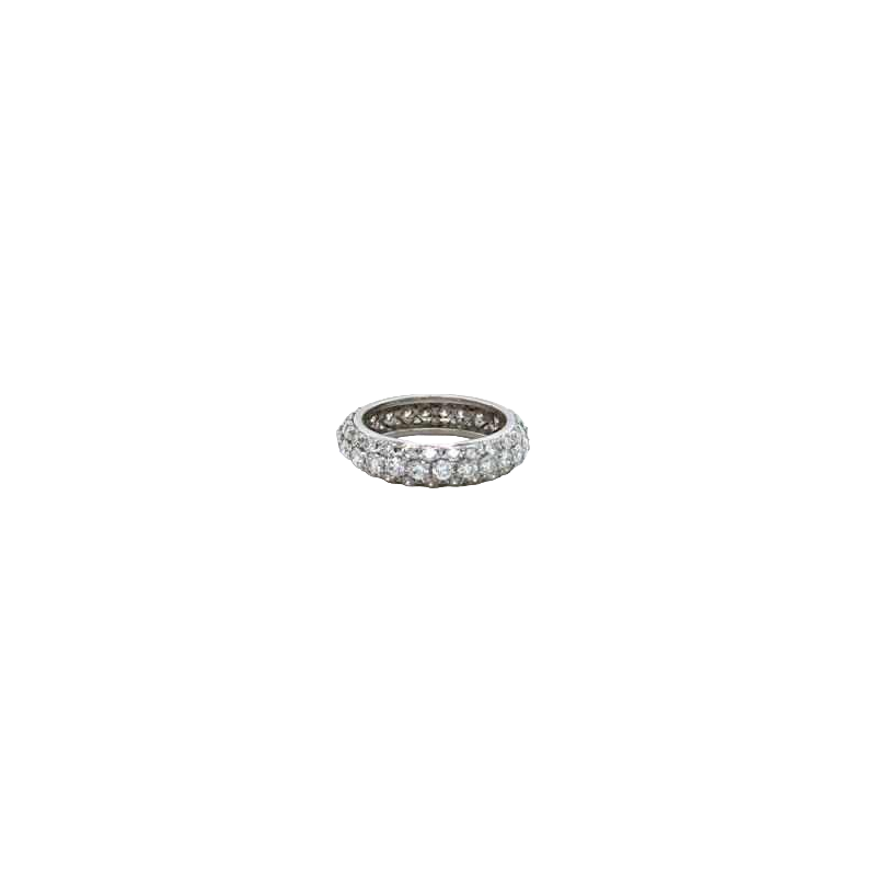 White gold & diamonds wedding ring